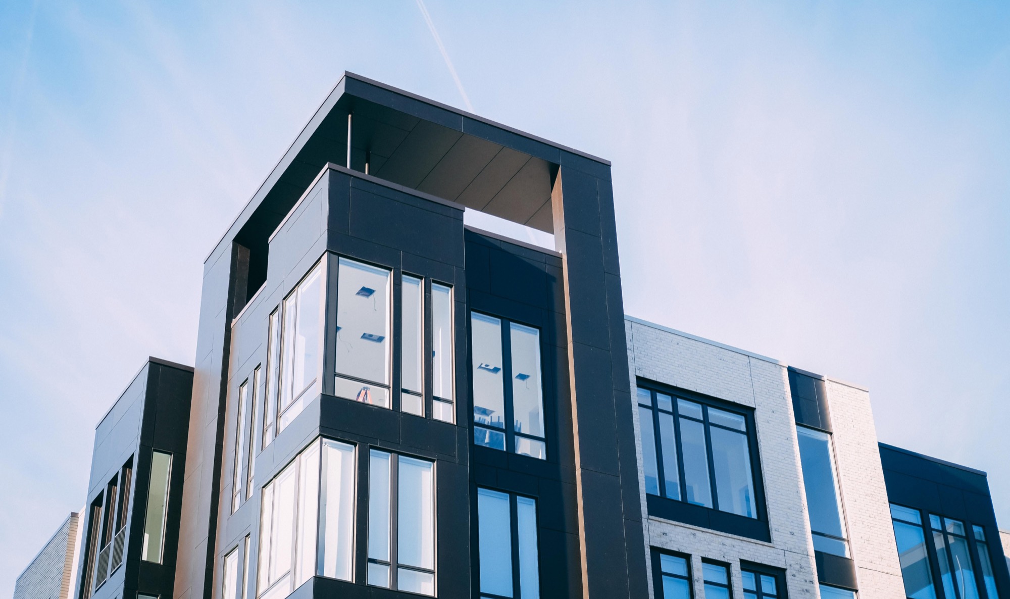 Modern Burrow apartment building